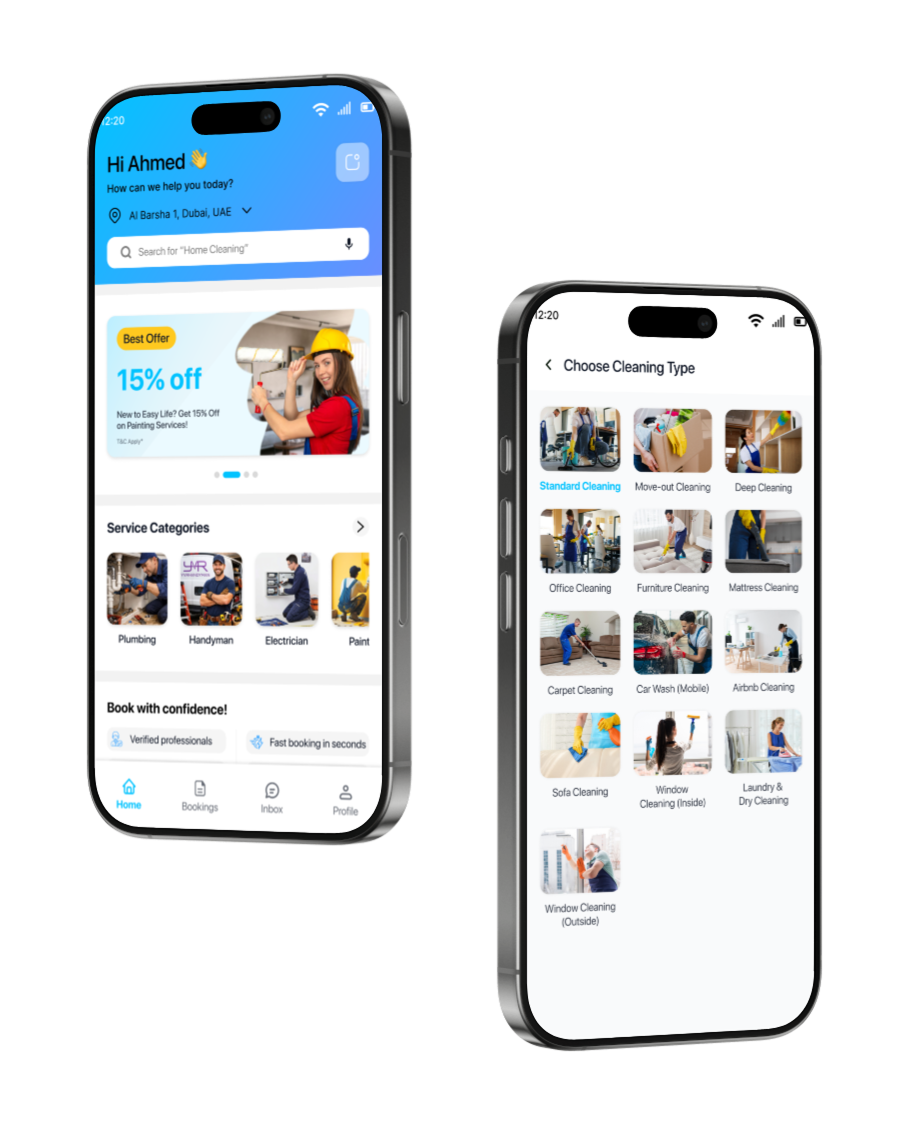 App screen